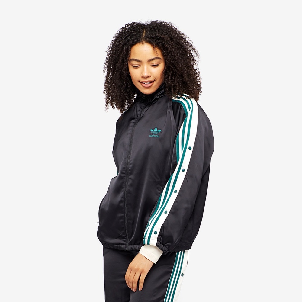 NWOT Adidas Adibreak Satin Track Jacket